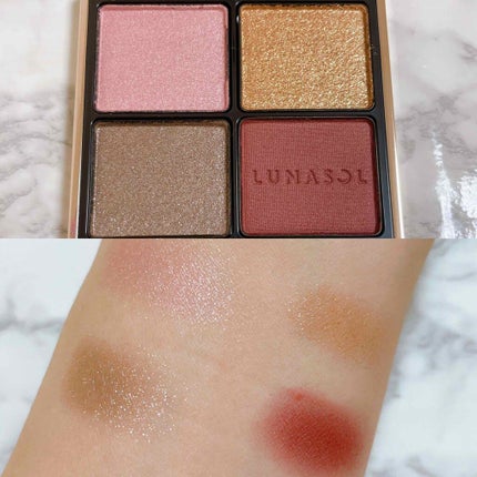 アイカラーレーション/LUNASOL/アイシャドウパレットを使ったクチコミ(3枚目)
