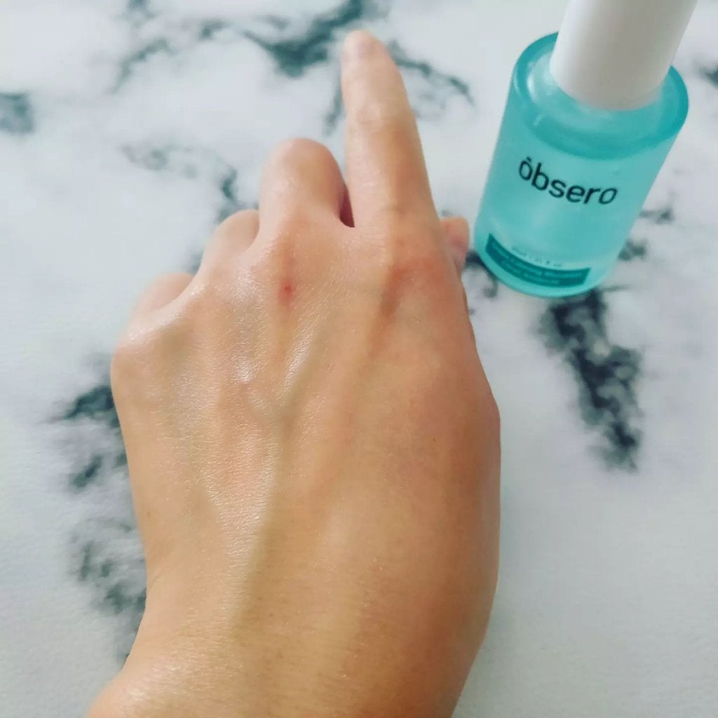 グリーンカーミングブルーレーションクリーンアンプル/obsero/美容液を使ったクチコミ(5枚目)