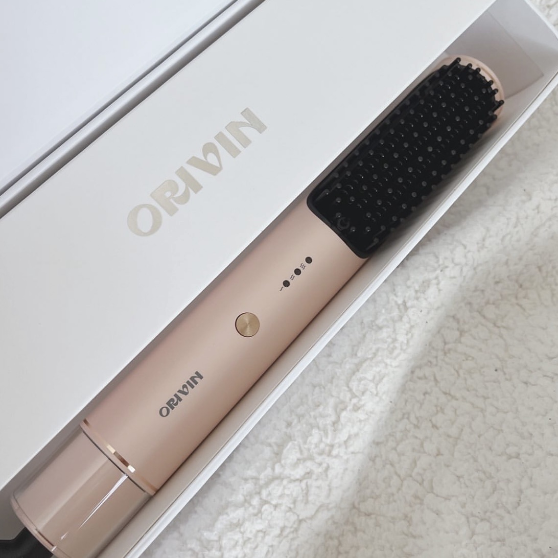 ブラシアイロン/Orivin/ヒートブラシを使ったクチコミ（3枚目）