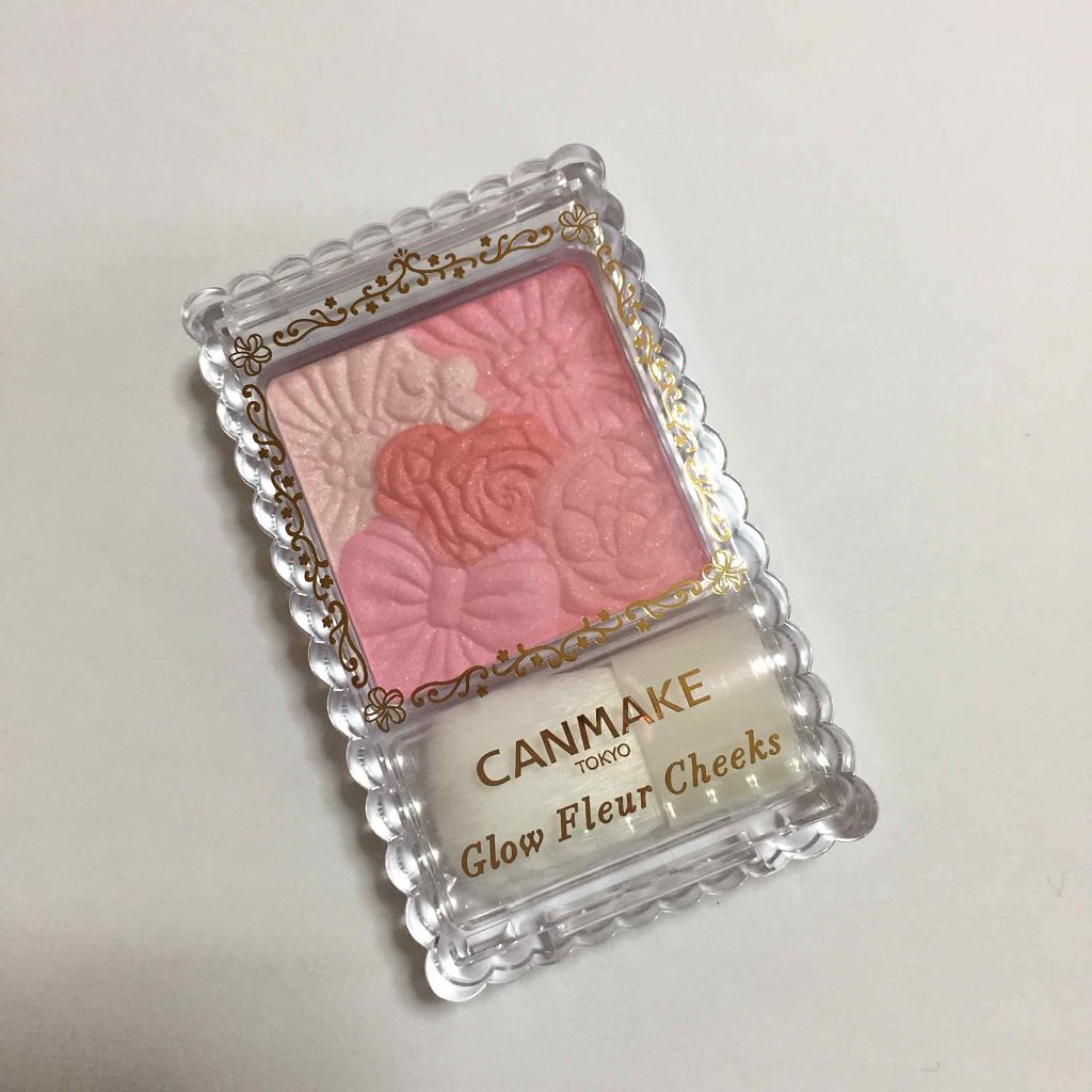 グロウフルールチークス/キャンメイク/パウダーチークを使ったクチコミ(1枚目)