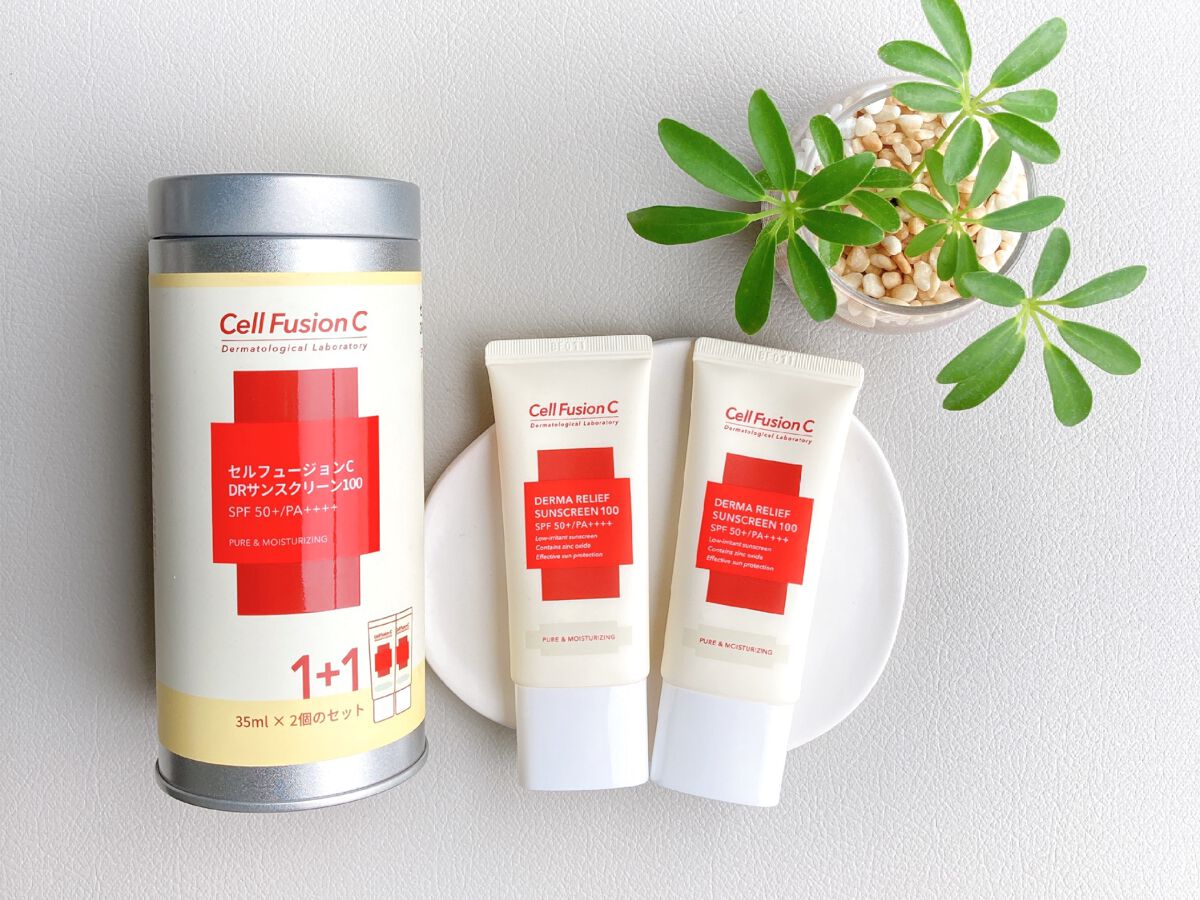 ダーマリリーフサンスクリーン100/Cell Fusion C(セルフュージョンシー)/日焼け止めクリームを使ったクチコミ（1枚目）