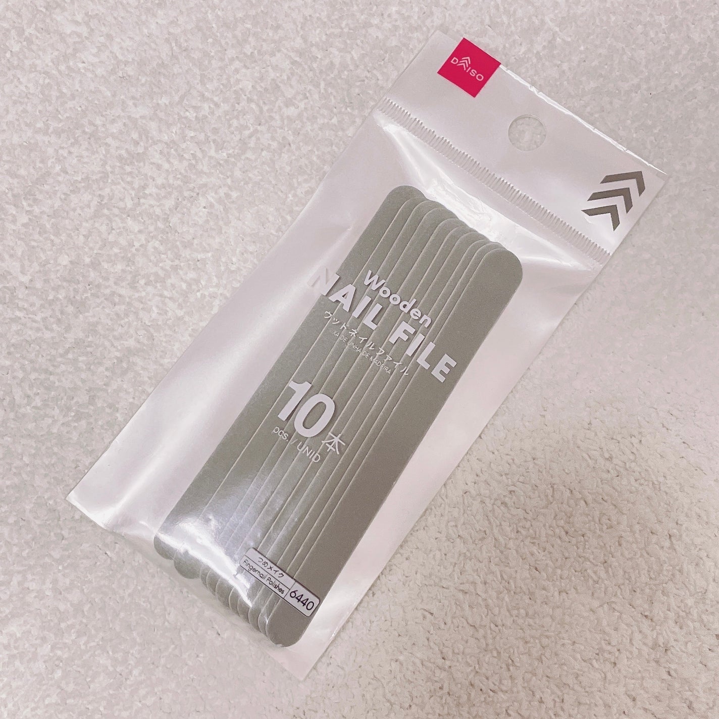 ウッドネイルファイル DAISO