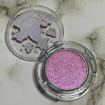 マルチグリッターカラー/ENBAN TOKYO/単色アイシャドウを使ったクチコミ(4枚目)