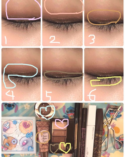 ショコラスウィート アイズ ソフトマット/リンメル ロンドン/アイシャドウパレットを使ったクチコミ(2枚目)