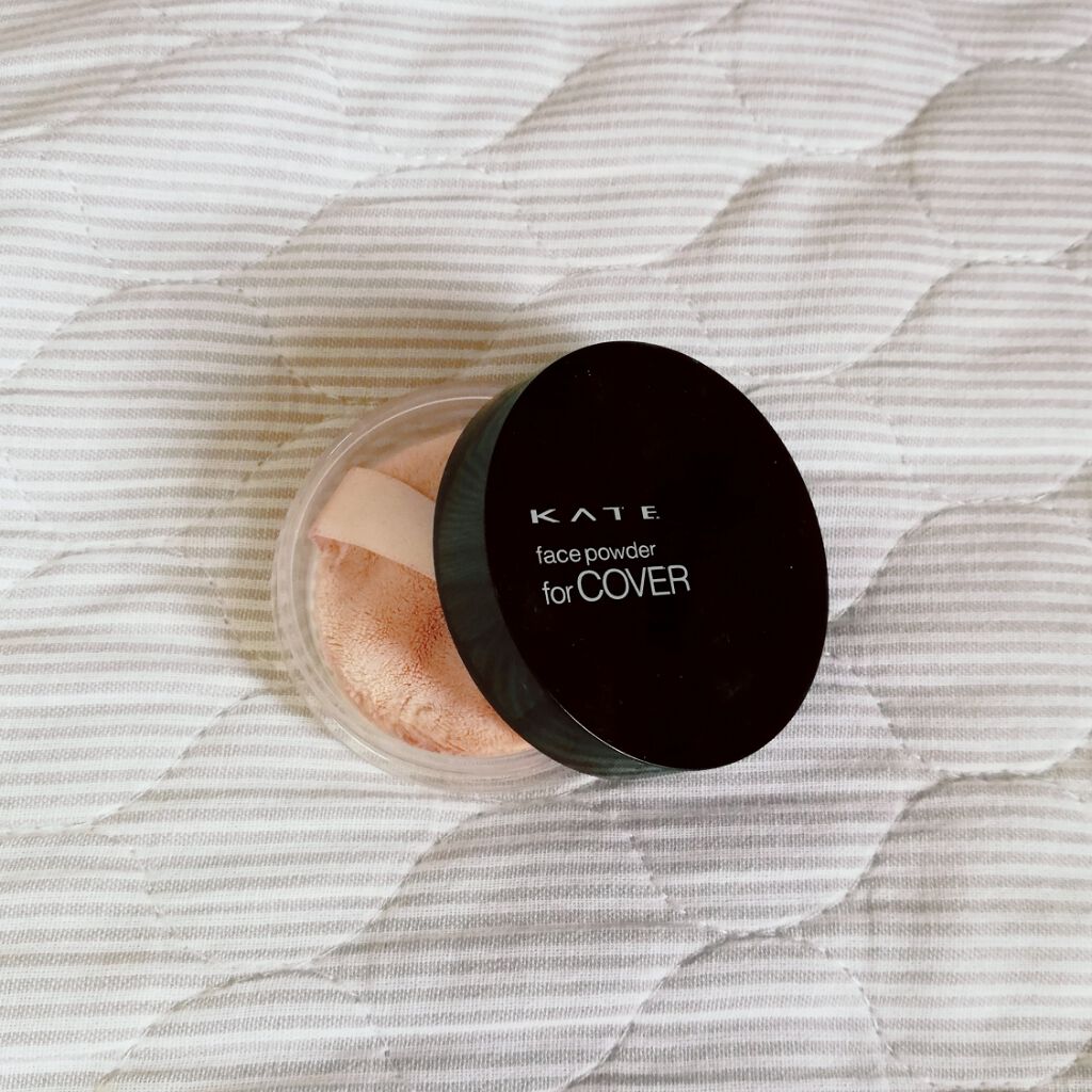 フェイスパウダーN/KATE/ルースパウダーを使ったクチコミ（1枚目）