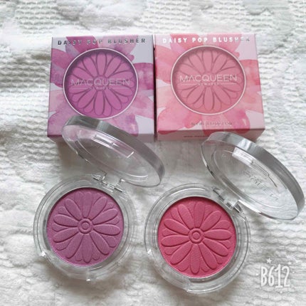 デイジー ポップ ブラッシャー/MACQUEEN NEWYORK/パウダーチークを使ったクチコミ(1枚目)