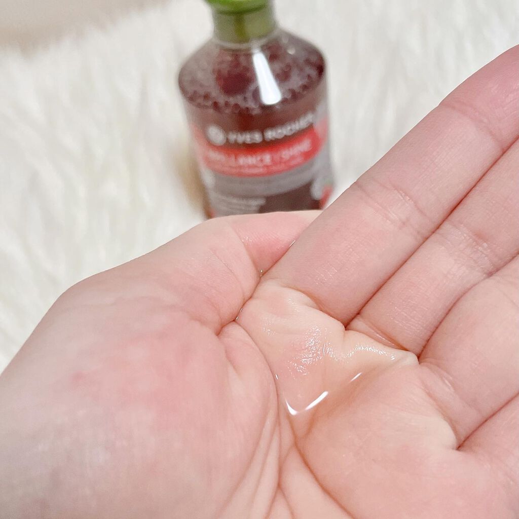 リンシングビネガー シルキーシャイン さらキララズベリー/イヴ・ロシェ/洗い流すヘアトリートメントを使ったクチコミ（2枚目）