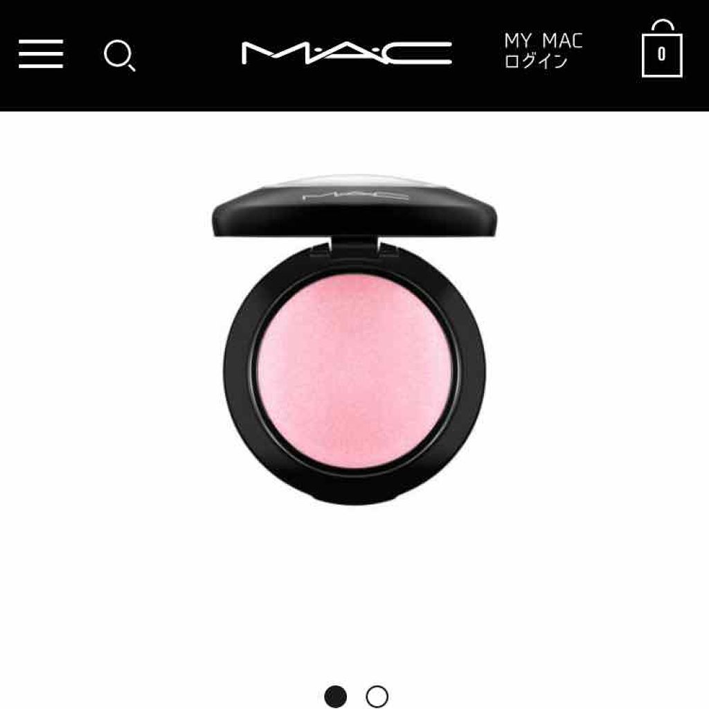 M·A·C ミネラライズ ブラッシュ/M・A・C/パウダーチークを使ったクチコミ(1枚目)