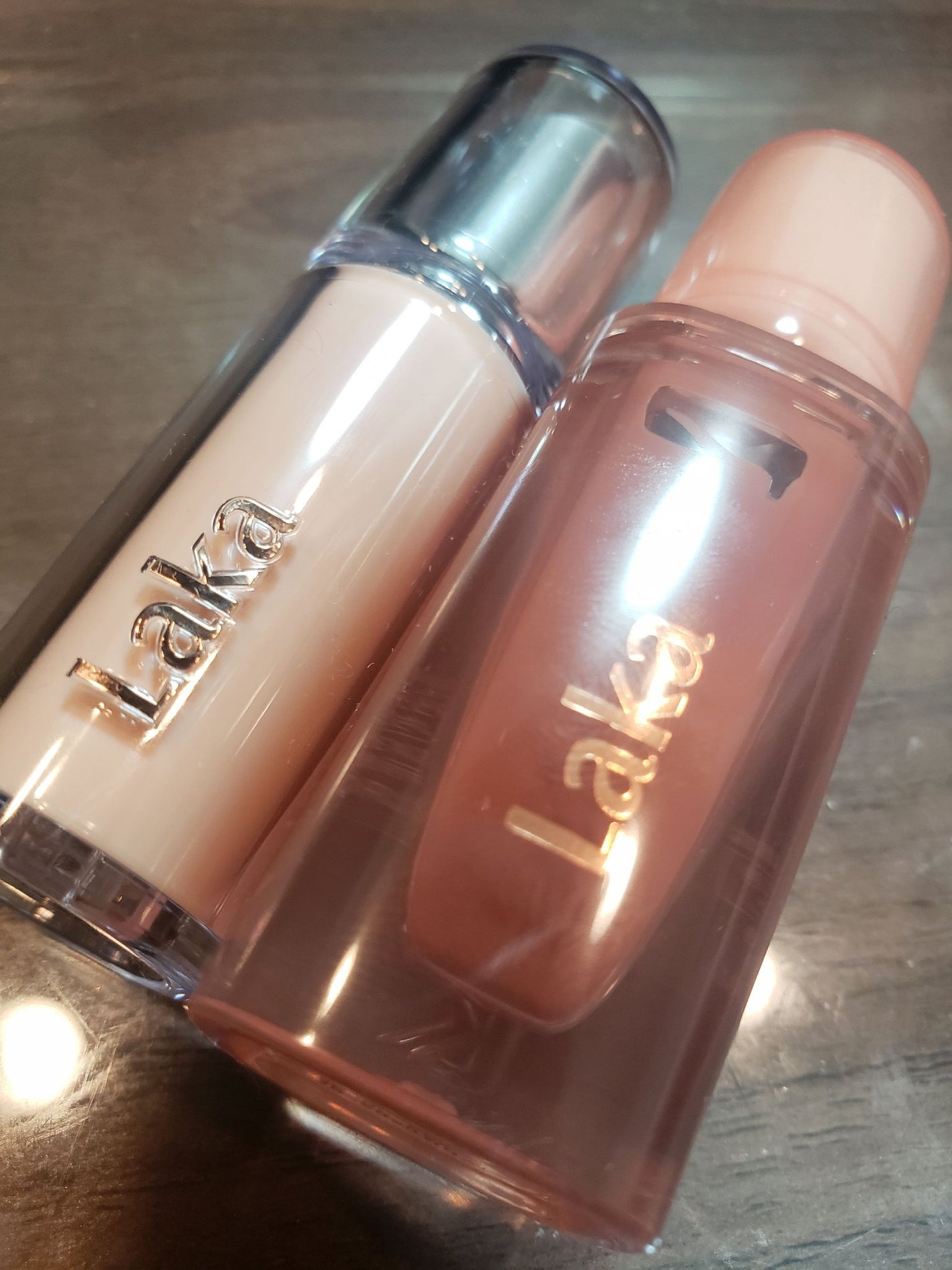 ジェリーイングヌードグロス/Laka/リップグロスを使ったクチコミ(1枚目)