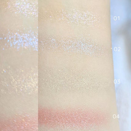 グリッタースプリンクルアイズ/MIRAGEM/グリッターを使ったクチコミ(4枚目)