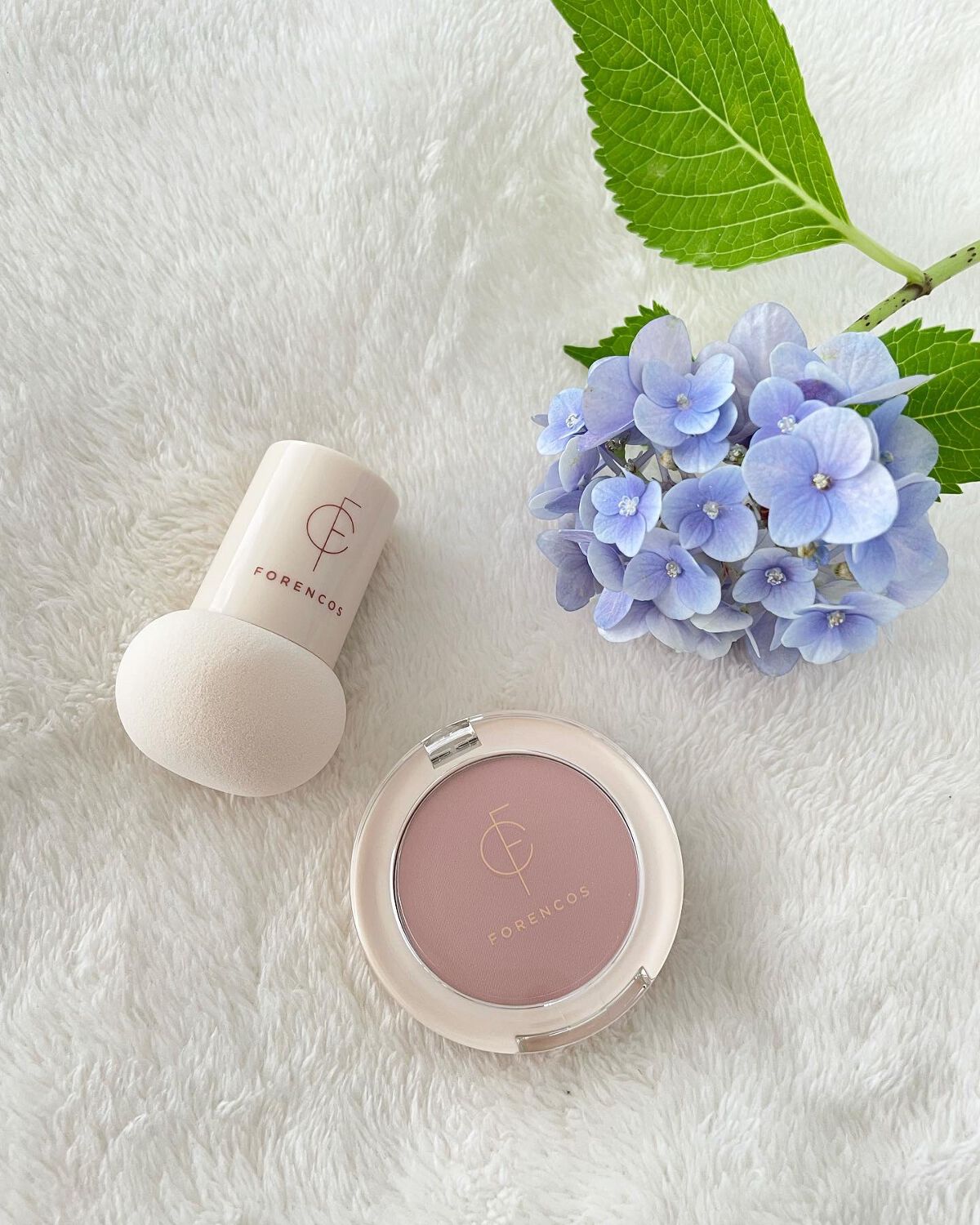 ピュアブラッシャー パフ付き/フォレンコス/パウダーチークを使ったクチコミ(2枚目)