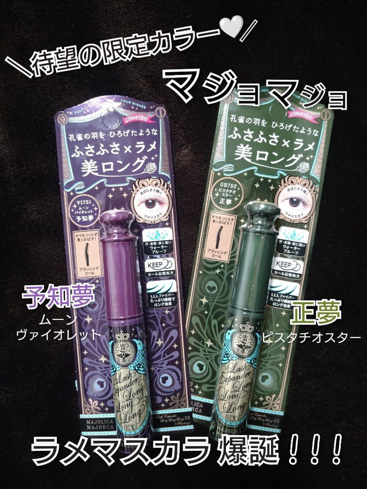 ラッシュエキスパンダー ロングロングロング EX (フローティング)/MAJOLICA MAJORCA/マスカラを使ったクチコミ(1枚目)