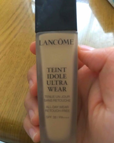 タンイドル ウルトラ ウェア リキッド/LANCOME/リキッドファンデーションを使ったクチコミ（1枚目）