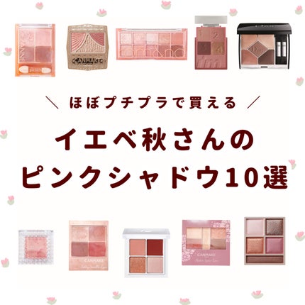 ジューシーピュアアイズ/キャンメイク/アイシャドウパレットを使ったクチコミ(1枚目)