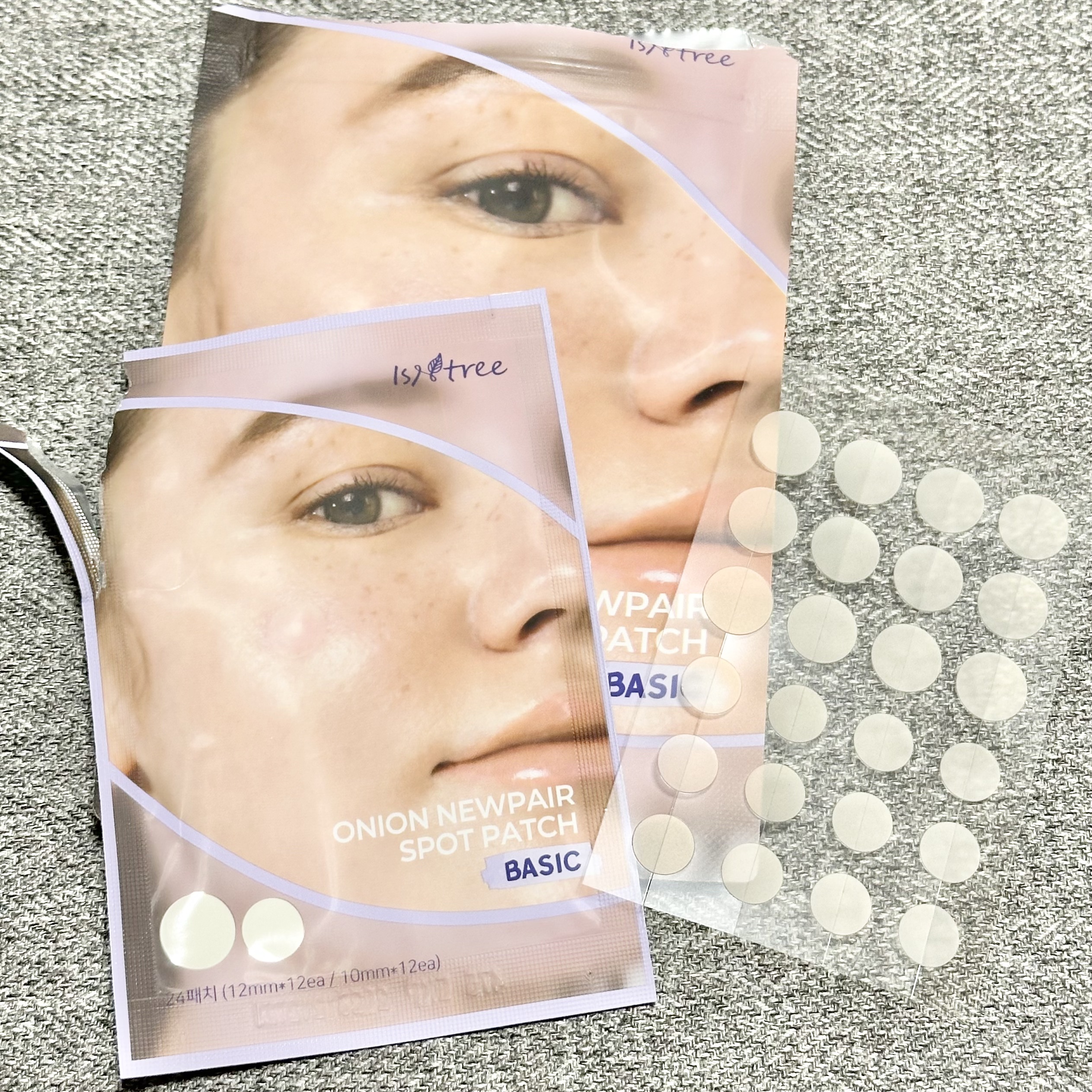 オニオンニューペアスポットパッチ スキンフィット/Isntree/にきびパッチを使ったクチコミ（3枚目）
