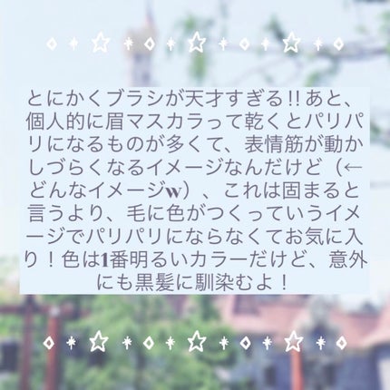 フィルム眉カラー/デジャヴュ/眉マスカラを使ったクチコミ(4枚目)