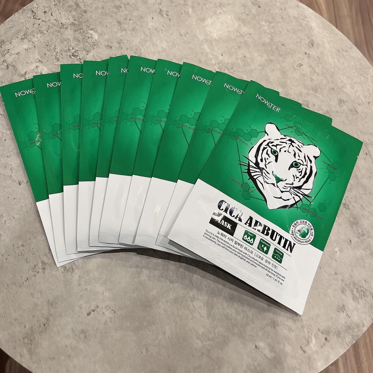 シカアルブチンマスク/NOWATER/シートマスク・パックを使ったクチコミ(6枚目)