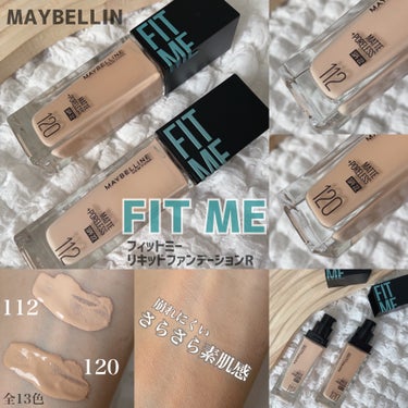 フィットミー リキッドファンデーション R/MAYBELLINE NEW YORK/リキッドファンデーションを使ったクチコミ（2枚目）