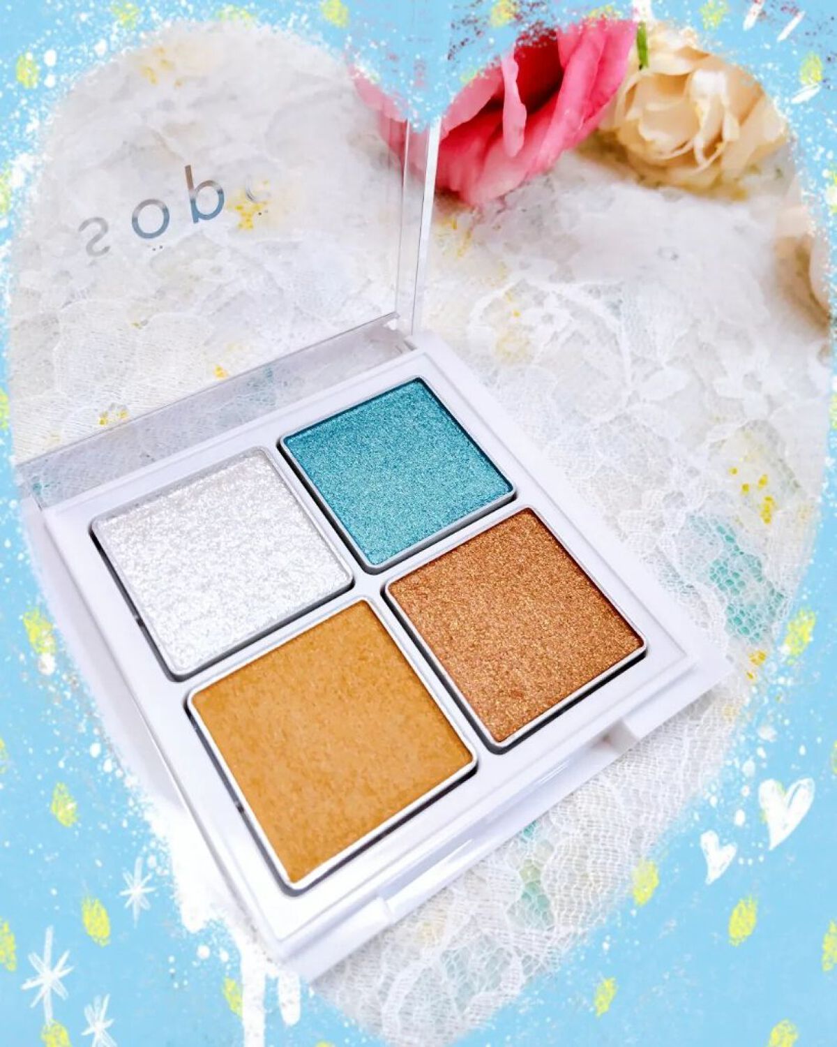 カラーマスカラ/sopo/マスカラを使ったクチコミ（2枚目）