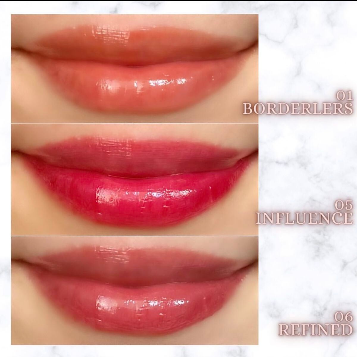 ムードインハンサーウォーターリキッドグロウ/hince/口紅を使ったクチコミ(1枚目)