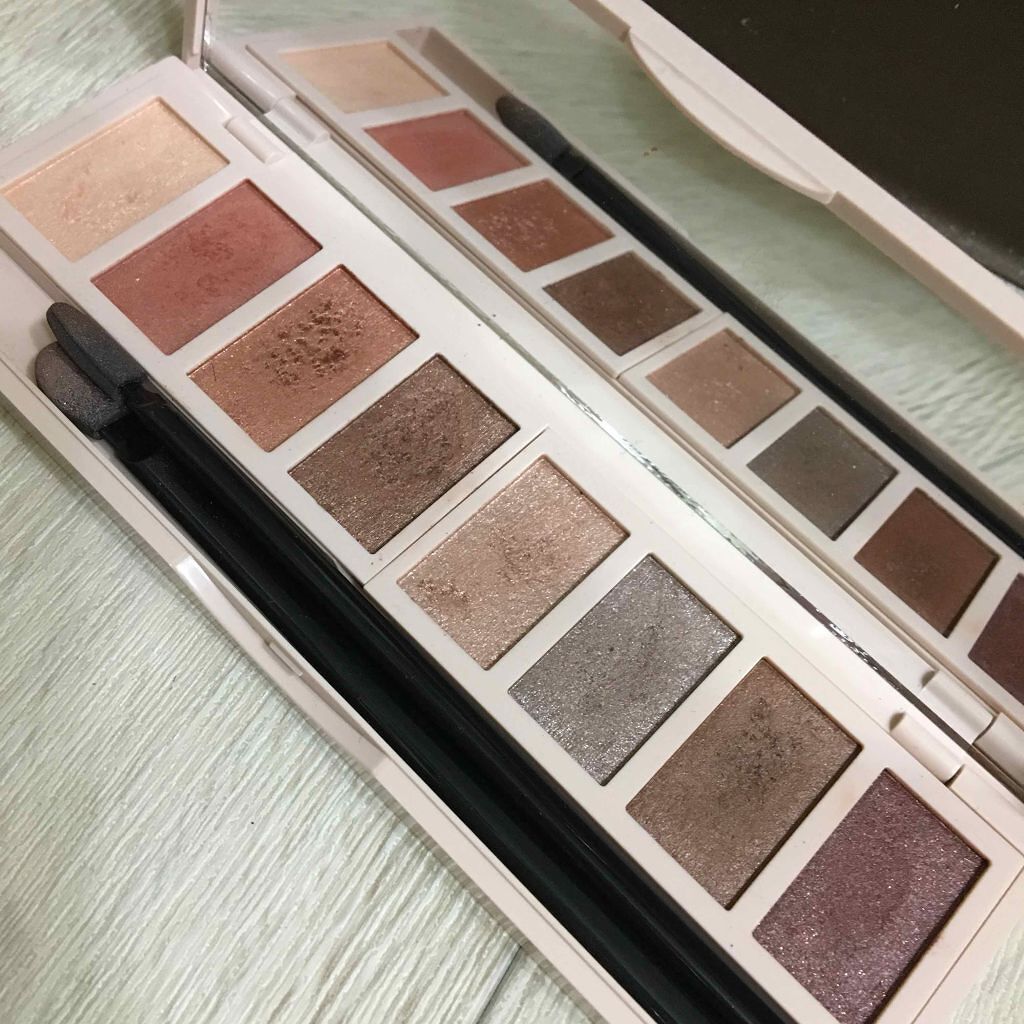グラマラスヌード アイパレット (クリスマスコフレ 2017)/Visée/メイクアップキットを使ったクチコミ(1枚目)