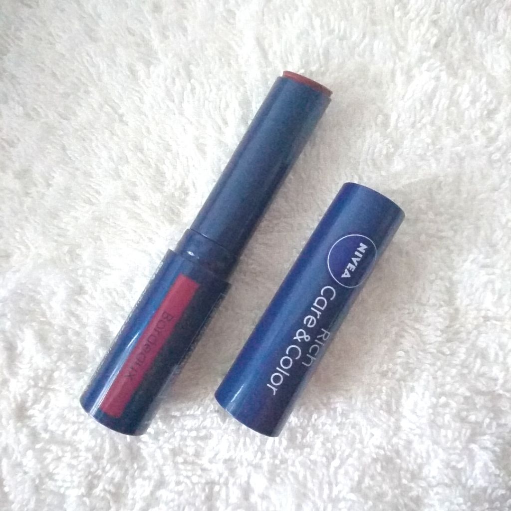 ニベア リッチケア&カラーリップ/ニベア/リップクリームを使ったクチコミ(4枚目)