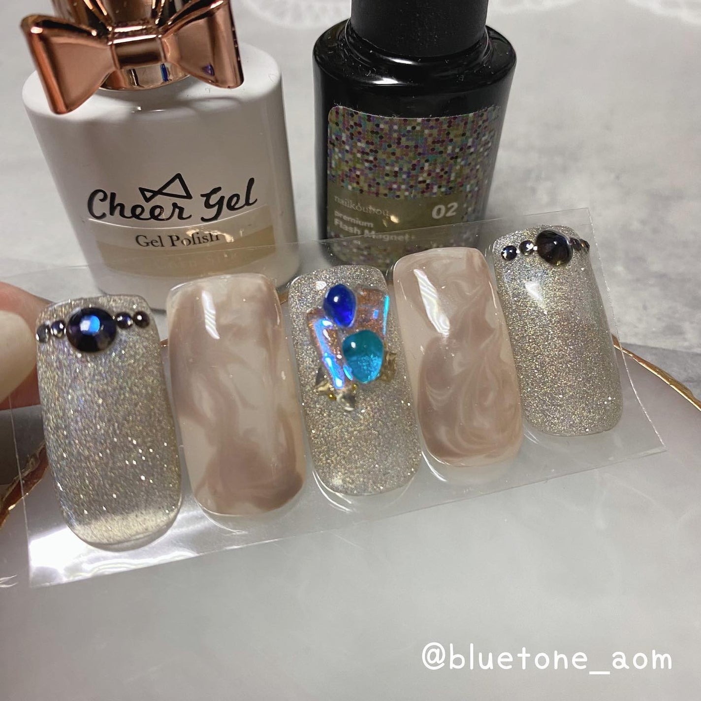 CheerGel/Petit Price/ジェルネイルを使ったクチコミ(8枚目)