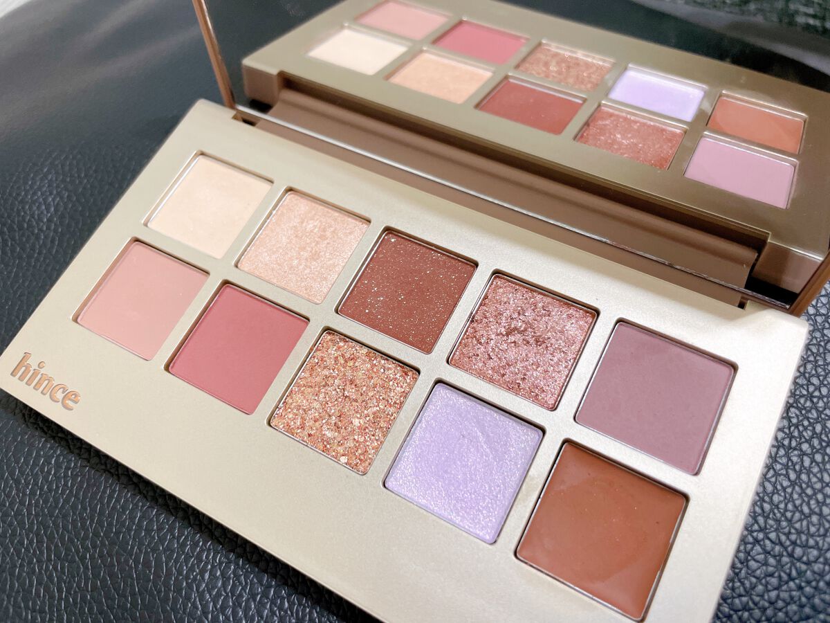 ニューデップスアイシャドウパレット/hince/アイシャドウパレットを使ったクチコミ(1枚目)