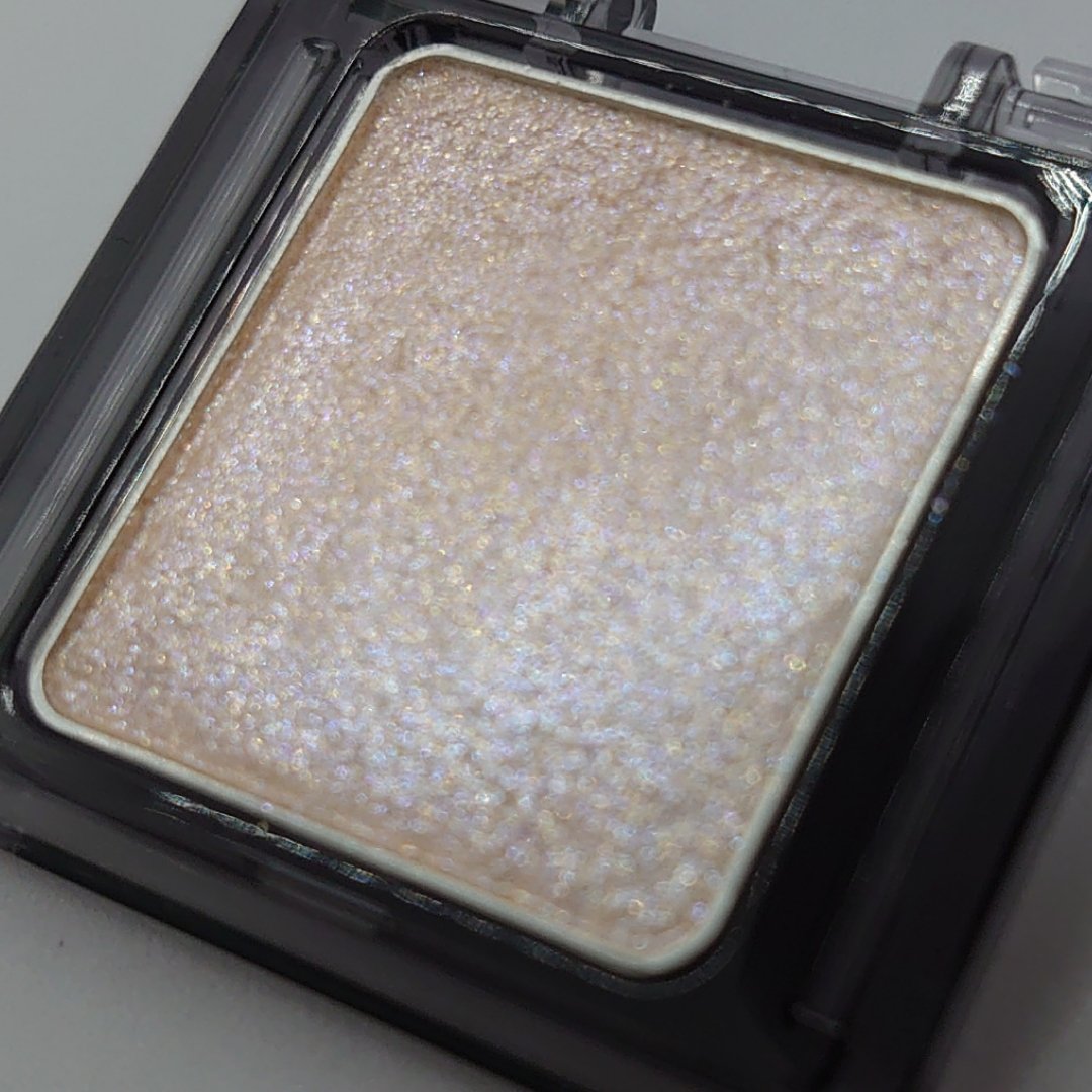  シアー グリッターアイズ 55 バブル(BUBBLE)/KiSS/単色アイシャドウを使ったクチコミ（3枚目）