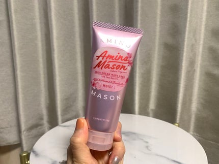 ディープモイスト シャンプー&ヘアトリートメント ミニマスクパック付き さくら限定キット2021/アミノメイソン/その他キットセットを使ったクチコミ(7枚目)