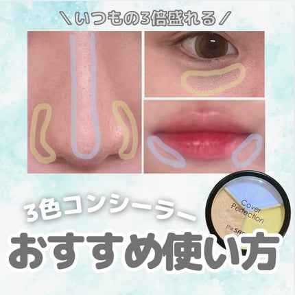 カバーパーフェクション トリプル ポット コンシーラー/the SAEM/パレットコンシーラーを使ったクチコミ(1枚目)