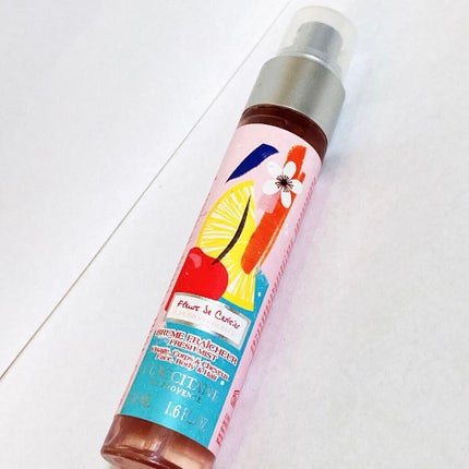 チェリーライム モイスチャーミスト/L'OCCITANE/ミスト状化粧水を使ったクチコミ(1枚目)