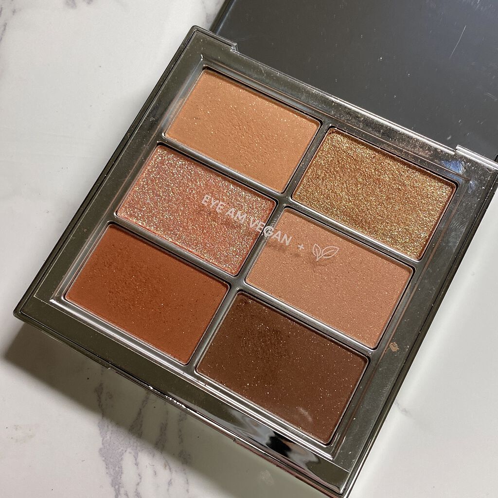 アイ ヴィーガン シアーパレット 01 シアーヌード/AMUSE/アイシャドウパレットを使ったクチコミ（2枚目）