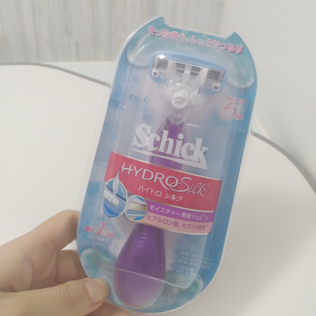 ハイドロシルク ホルダー （刃付き） お試し用/ハイドロシルク/シェーバーを使ったクチコミ（1枚目）