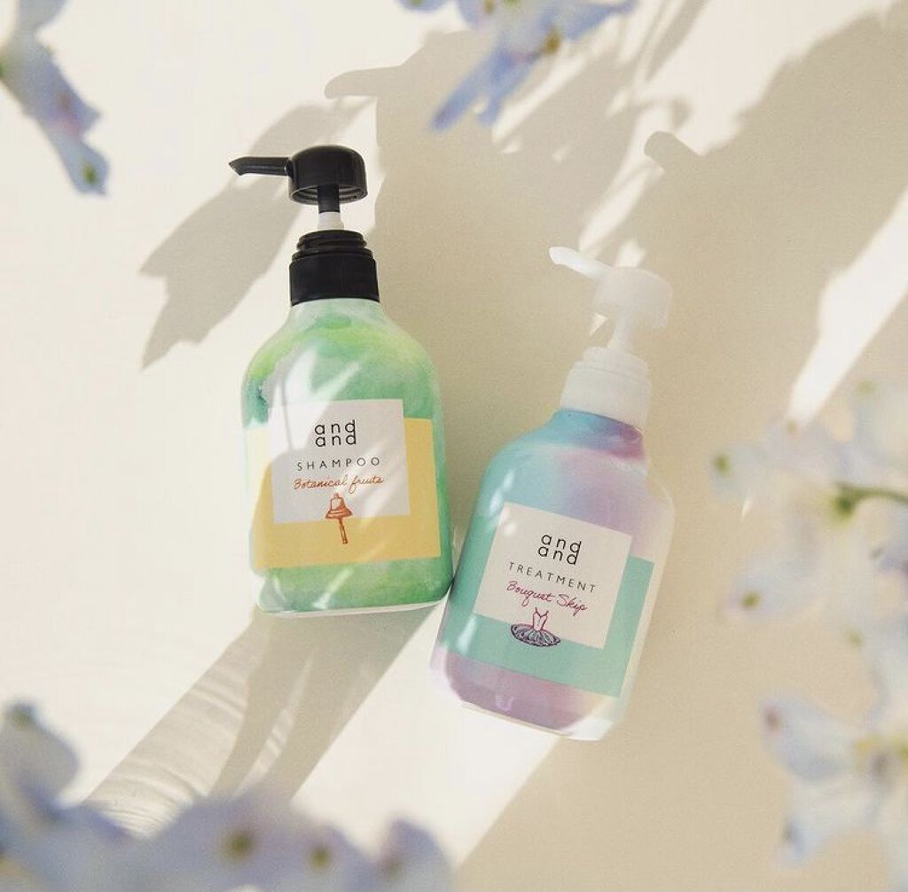 ゆったりと エアリーピーチの香り シャンプー/and and/市販シャンプーを使ったクチコミ（3枚目）