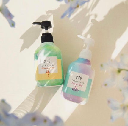 ゆったりと エアリーピーチの香り シャンプー/and and/市販シャンプーを使ったクチコミ(3枚目)