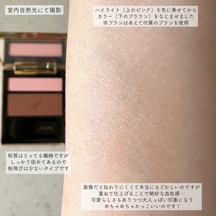 コンスピキュアス チークス/Amplitude/パウダーチークを使ったクチコミ(4枚目)