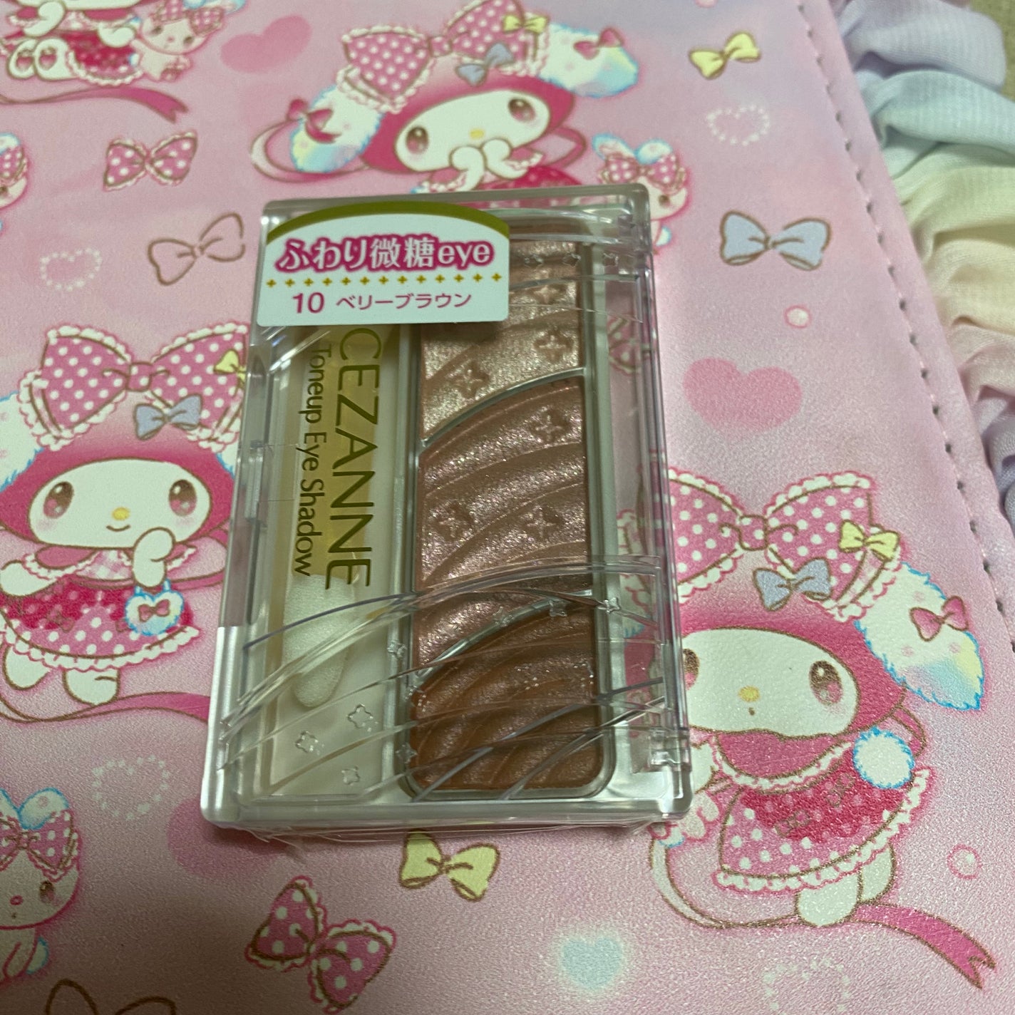 トーンアップアイシャドウ/CEZANNE/アイシャドウパレットを使ったクチコミ(1枚目)