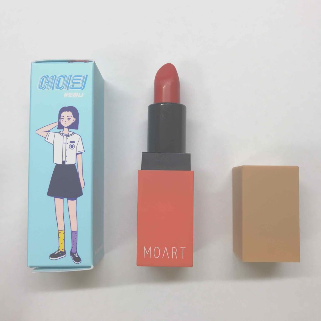 モアート ベルベットリップスティック/MOART/口紅を使ったクチコミ(1枚目)