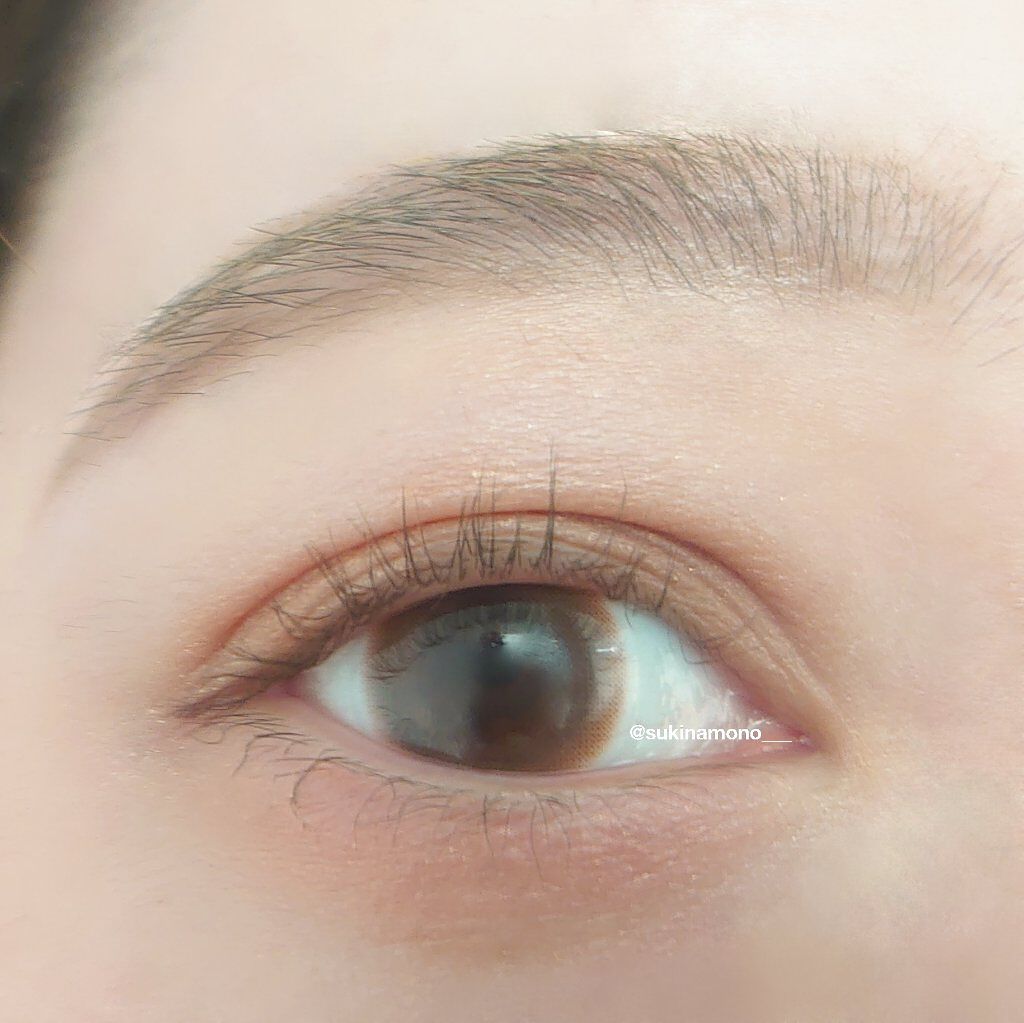 エバーカラーワンデーナチュラル モイストレーベルUV/エバーカラー/ワンデー（１DAY）カラコンを使ったクチコミ（2枚目）