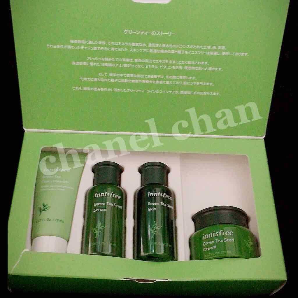 グリーンティーシード クリーム/innisfree/フェイスクリームを使ったクチコミ(3枚目)