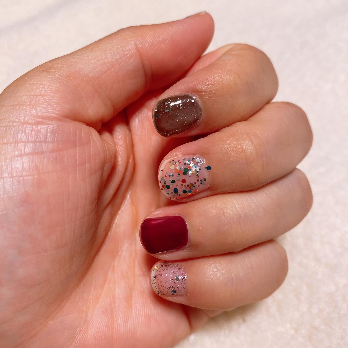 インスタドライ ネイルカラー/サリーハンセン/オールインワンネイルを使ったクチコミ（3枚目）