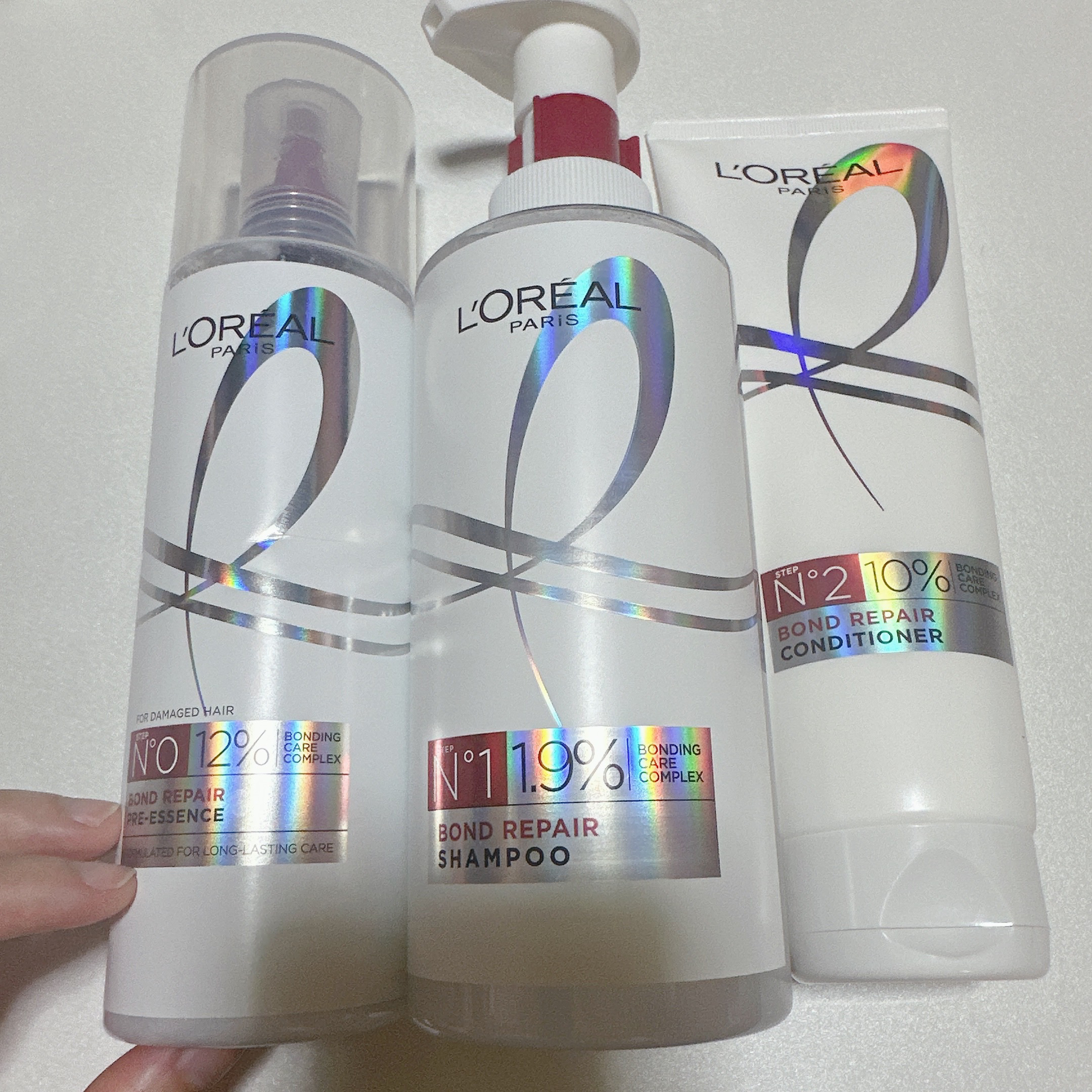 ロレアル パリ ボンド リペア シャンプー／コンディショナー/ロレアル パリ/市販シャンプーを使ったクチコミ（2枚目）