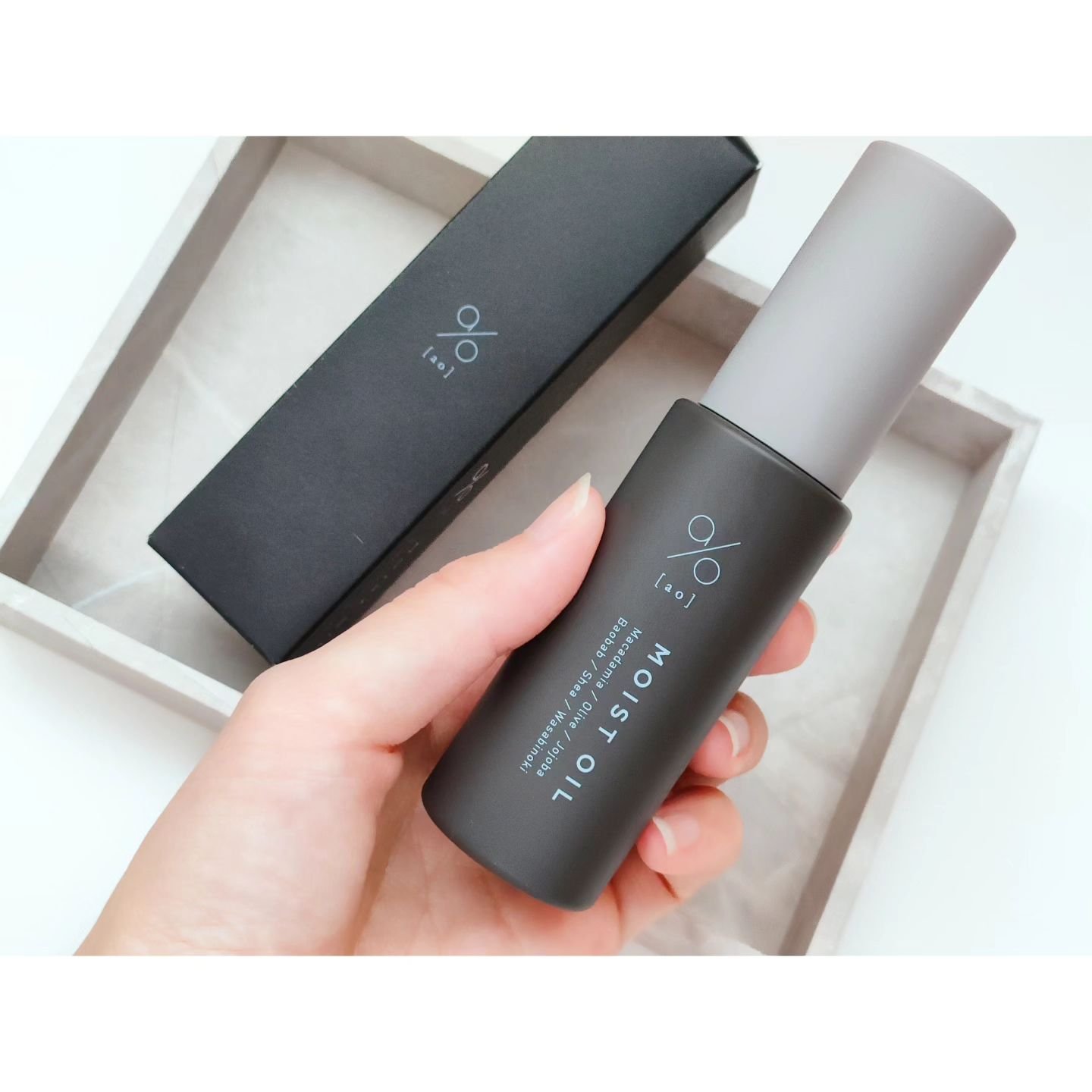 碧　モイストオイル〈金木犀〉/碧(ao)/アウトバストリートメントを使ったクチコミ（2枚目）