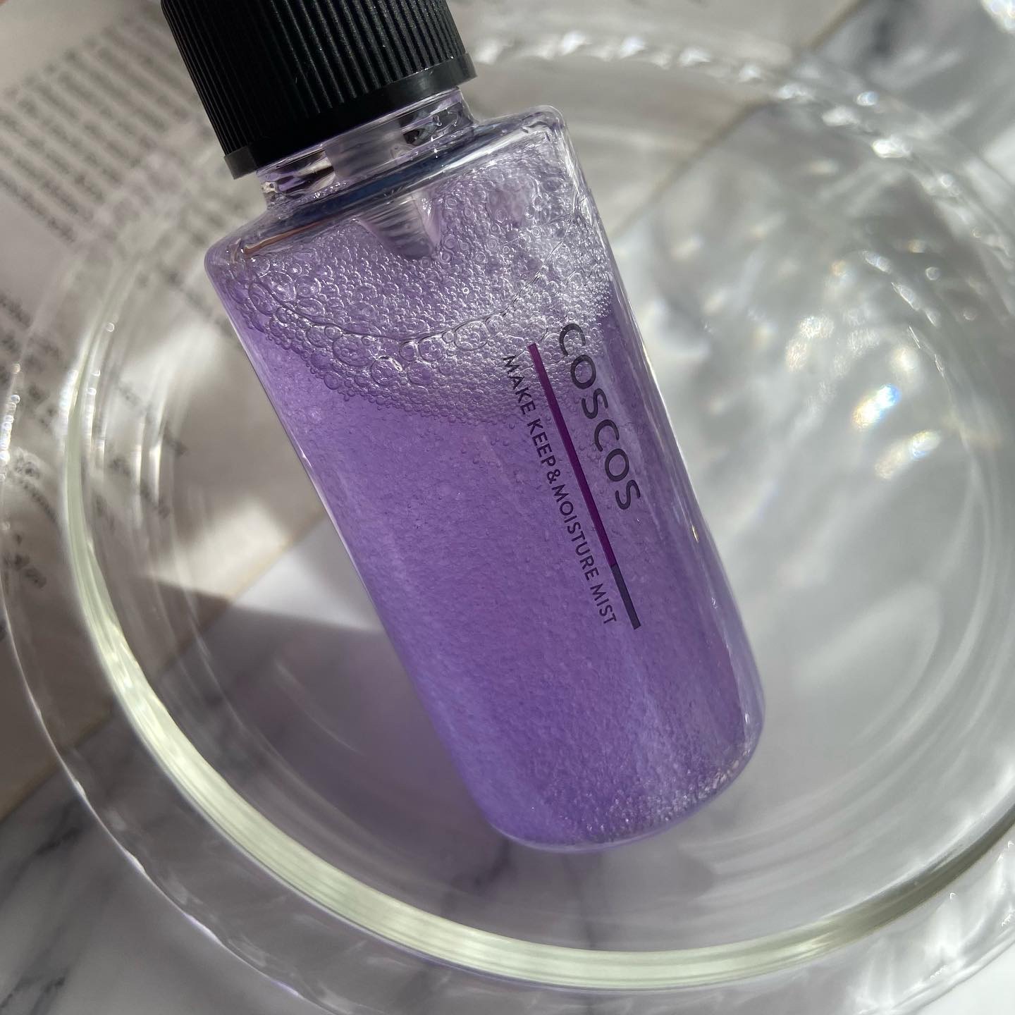 メイクアップフィクシングミスト/COSCOS/フィックスミストを使ったクチコミ（3枚目）