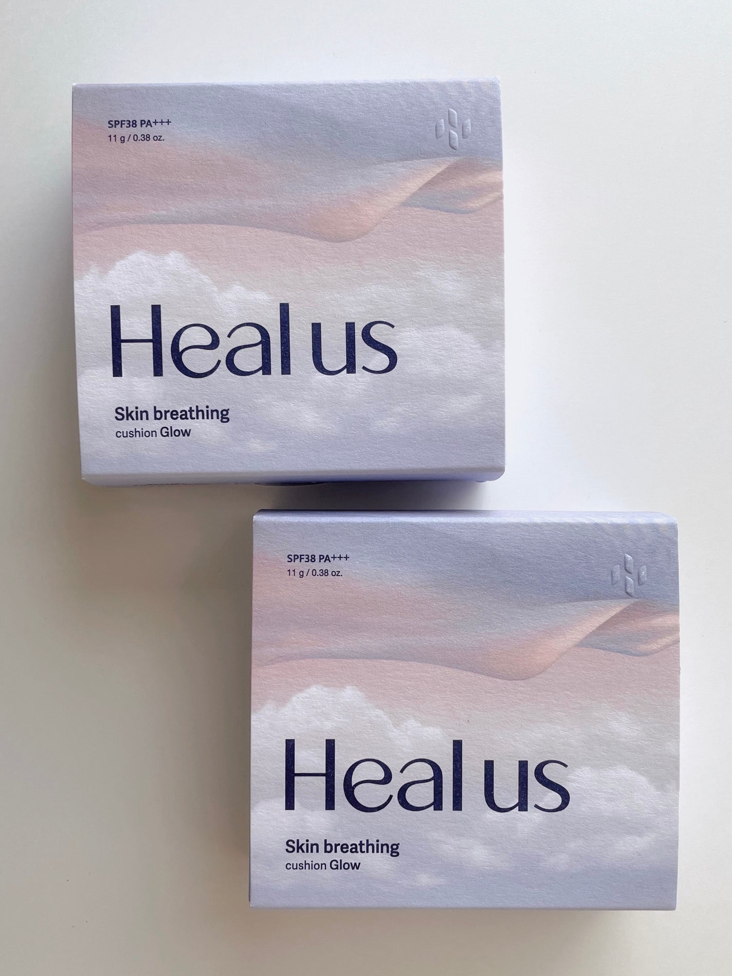 ブリージンググロークッション/Healus/クッションファンデーションを使ったクチコミ(2枚目)