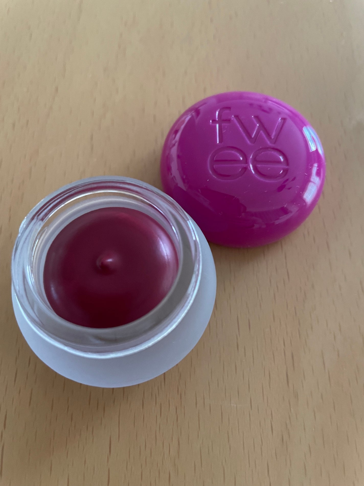 リップアンドチーク ブラーリープリンポット/fwee/口紅を使ったクチコミ(2枚目)