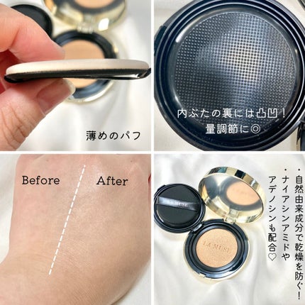 CORRECT CARE COMPLETE CC CUSHION/ラミューズ/クッションファンデーションを使ったクチコミ(3枚目)