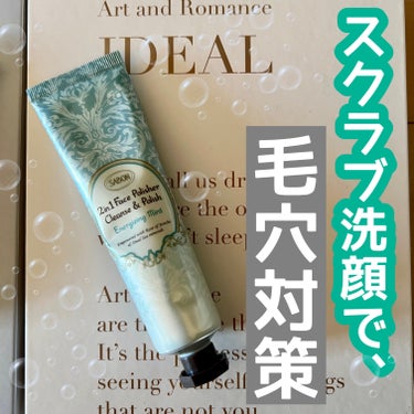 フェイスポリッシャー リフレッシング（ミント） トリオ 60ml×3本/SABON/スクラブ・ゴマージュを使ったクチコミ（1枚目）