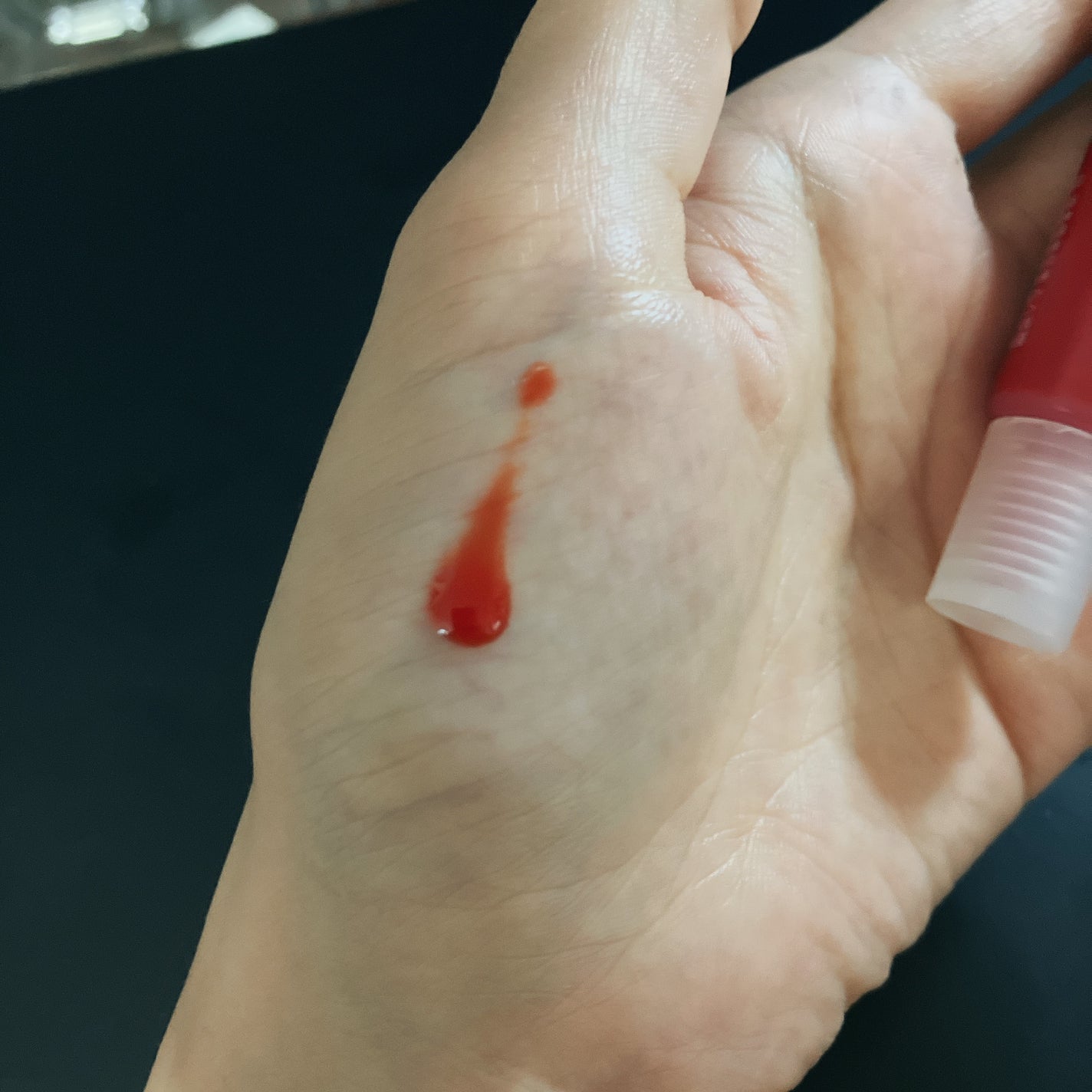 リップエッセンスカラー/無印良品/リップグロスを使ったクチコミ(7枚目)